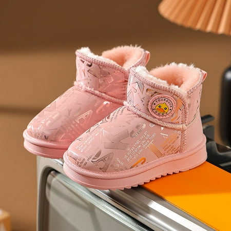 Little Yellow Duck Children‘s Snow Boots Winter Thickened Warm Low Boots Boys and Girls Waterproof Cartoon Soft Sole Cotton Shoes
Little Yellow Duck Children‘s Snow Boots Winter Thickened Warm Low Boots Boys and Girls Waterproof Cartoon Soft Sole Cotton Shoes