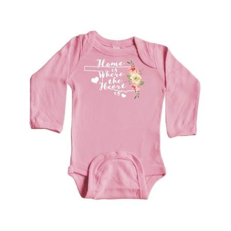 Inktastic Oklahoma Home is Where the Heart is with Watercolor Floral Gift Baby Boy or Baby Girl Long Sleeve Bodysuit
Inktastic Oklahoma Home is Where the Heart is with Watercolor Floral Gift Baby Boy or Baby Girl Long Sleeve Bodysuit