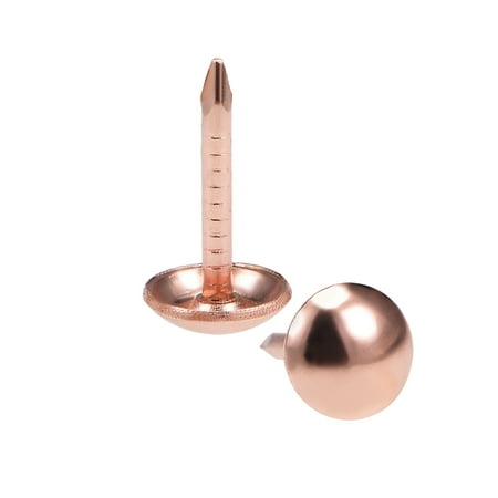 Upholstery Nails Tacks 7mmx14mm Antique Round Thumb Push Pins Rose Gold Tone 25 Pcs
Upholstery Nails Tacks 7mmx14mm Antique Round Thumb Push Pins Rose Gold Tone 25 Pcs