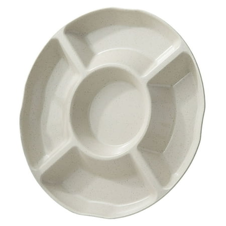 GIFZES Durable Snack Tray Large Fruit Plate Candy Plate 5 Compartments Large Capacity Round Food Grade Pp Multi-purpose Snack
GIFZES Durable Snack Tray Large Fruit Plate Candy Plate 5 Compartments Large Capacity Round Food Grade Pp Multi-purpose Snack