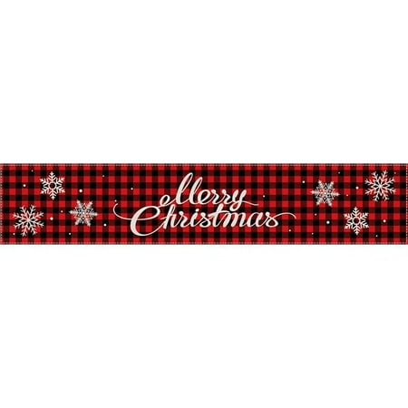 HEVIRGO Table Runner Table Runner Eye-catching Washable Durable Soft Christmas Snowflake Plaid Pattern Table Cloth for Kitchen
HEVIRGO Table Runner Table Runner Eye-catching Washable Durable Soft Christmas Snowflake Plaid Pattern Table Cloth for Kitchen