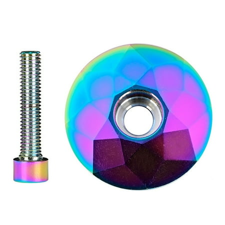 Bicycle Headset Cap Road Bike Stem Headset Top Cap Cover with Screw for 28.6mm Fork Head Tube Multicolor
Bicycle Headset Cap Road Bike Stem Headset Top Cap Cover with Screw for 28.6mm Fork Head Tube Multicolor