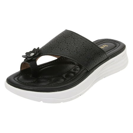 MIASHUI Shoes for Women Slippers Wearing Fashion Rhinestone Flower Hollowed Out Thick Soled Slippers Version with Sloping Cuff Toe Sandals Black 8
MIASHUI Shoes for Women Slippers Wearing Fashion Rhinestone Flower Hollowed Out Thick Soled Slippers Version with Sloping Cuff Toe Sandals Black 8