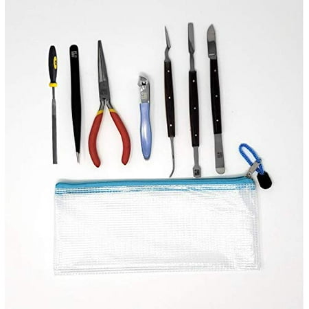 AMX3D 8 Piece 3D Print Clean-Up Kit with Case - Lendable Loanable Specialty 3D Print Clean Up Tools Designed for Libraries Schools and Makerspaces - 1 Kit
AMX3D 8 Piece 3D Print Clean-Up Kit with Case - Lendable Loanable Specialty 3D Print Clean Up Tools Designed for Libraries Schools and Makerspaces - 1 Kit