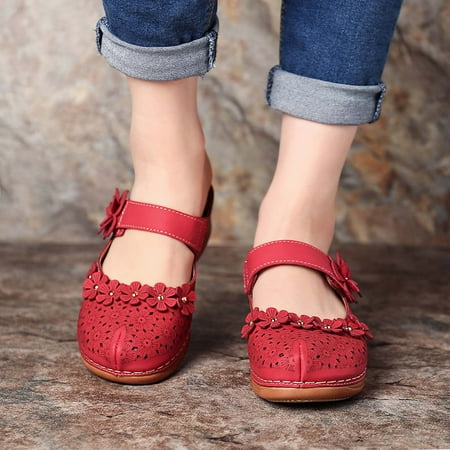 Summer Savings! Zpanxa Slippers for Women Ladies Girl Comfortable Hollow Flowers Round Toe Sandals Soft Sole Shoes Flip Flops for Women Red 43
Summer Savings! Zpanxa Slippers for Women Ladies Girl Comfortable Hollow Flowers Round Toe Sandals Soft Sole Shoes Flip Flops for Women Red 43