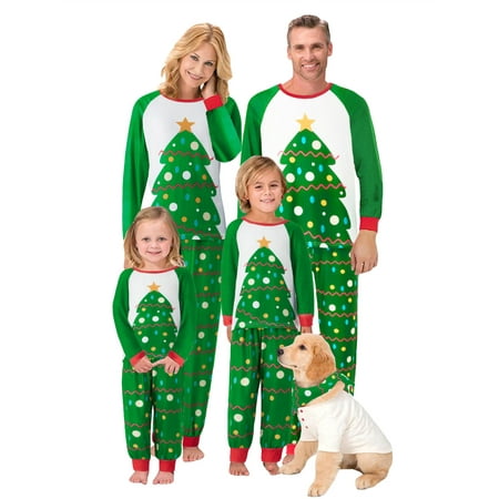 Mubineo Family Matching Christmas Pajamas Sets Long Sleeve O Neck Tops + Christmas Tree Print Pants Jumpsuit Dog s Outfit
Mubineo Family Matching Christmas Pajamas Sets Long Sleeve O Neck Tops + Christmas Tree Print Pants Jumpsuit Dog s Outfit