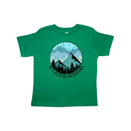 Inktastic It s Better Outdoors Mountains in Blue Distressed Gift Toddler Boy or Toddler Girl T-Shirt
Inktastic It s Better Outdoors Mountains in Blue Distressed Gift Toddler Boy or Toddler Girl T-Shirt