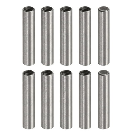 M3 Internal Thread Dowel Pin 10 Pack 4x20mm Chamfering Flat Carbon Steel Cylindrical Pin
M3 Internal Thread Dowel Pin 10 Pack 4x20mm Chamfering Flat Carbon Steel Cylindrical Pin
