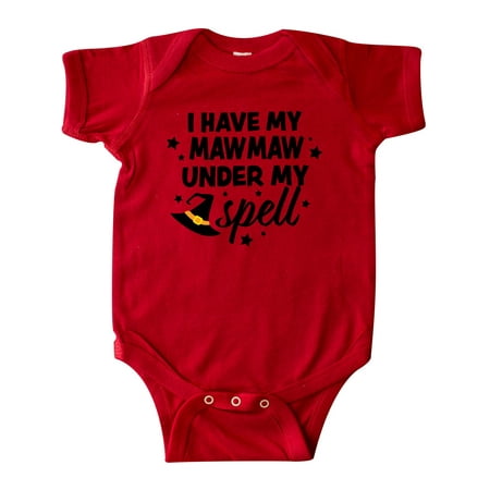 Inktastic I Have My Mawmaw Under My Spell with Cute Witch Hat Gift Baby Boy or Baby Girl Bodysuit
Inktastic I Have My Mawmaw Under My Spell with Cute Witch Hat Gift Baby Boy or Baby Girl Bodysuit