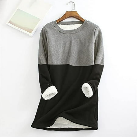 Womens Plus Size Tops Fiudx Women Round Neck Loungewear Nightgowns Long Sleeve Print Fall Fleece Tops
Womens Plus Size Tops Fiudx Women Round Neck Loungewear Nightgowns Long Sleeve Print Fall Fleece Tops