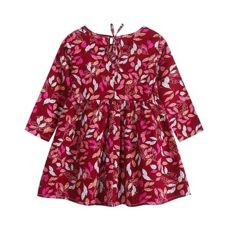 Odeerbi Clearance Girls Dresses Baby Girl Clothes Toddler Clothing Long Sleeve One-Piece Floral Print Dress Autumn Kids Skirt
Odeerbi Clearance Girls Dresses Baby Girl Clothes Toddler Clothing Long Sleeve One-Piece Floral Print Dress Autumn Kids Skirt