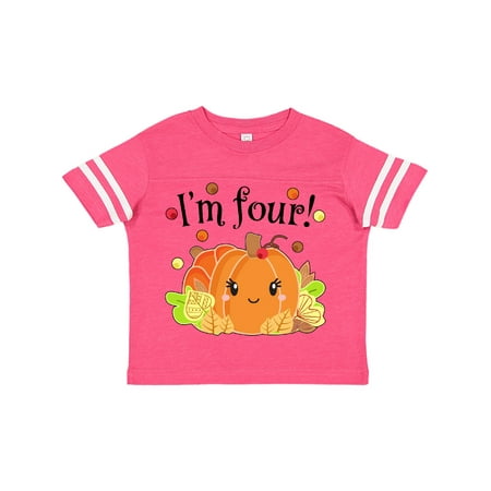 Inktastic I m Four- pumpkin birthday autumn Gift Toddler Boy or Toddler Girl T-Shirt
Inktastic I m Four- pumpkin birthday autumn Gift Toddler Boy or Toddler Girl T-Shirt