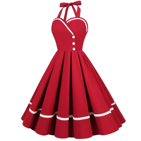 Leesechin Womens Dresses Clearance Summer Retro Pullover Solid Sexy Sleeveless Long Dress
Leesechin Womens Dresses Clearance Summer Retro Pullover Solid Sexy Sleeveless Long Dress
