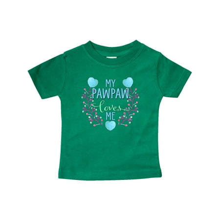 Inktastic My Pawpaw Loves Me with Flowers and Hearts Gift Baby Boy or Baby Girl T-Shirt
Inktastic My Pawpaw Loves Me with Flowers and Hearts Gift Baby Boy or Baby Girl T-Shirt