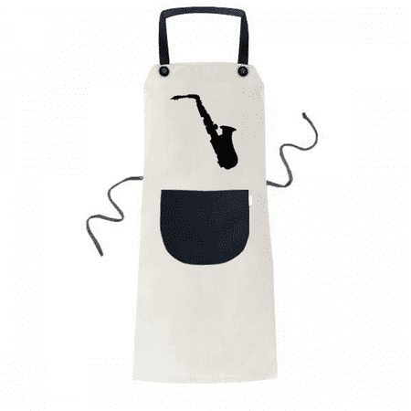 Sax Classical Music Listening Fresh Apron Adjustable Bib Cotton Linen BBQ Kitchen Pocket Pinafore
Sax Classical Music Listening Fresh Apron Adjustable Bib Cotton Linen BBQ Kitchen Pocket Pinafore