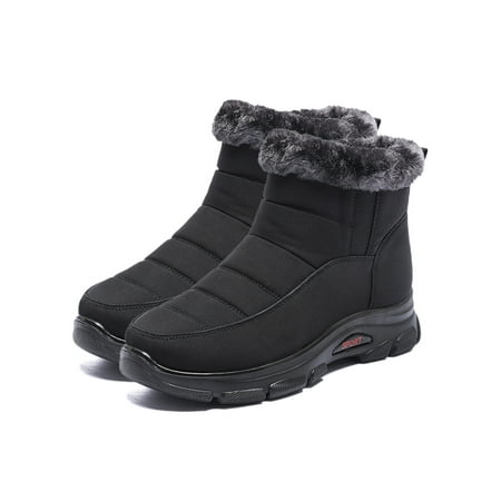 Tenmix Women s Winter Waterproof Snow Boots Outdoor Keep Warm Slip On Ankle Booties Black 7.5
Tenmix Women s Winter Waterproof Snow Boots Outdoor Keep Warm Slip On Ankle Booties Black 7.5