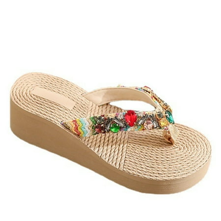 ZHAGHMIN Women Summer Slippers Women Flip Flops Pinch Toe Fashion Casual Women Beach Rhinestone Slippers Clog Sandals For Women Size 11 Dress Sandals For Women Cute Sandals For Women Beach Wedge Esp
ZHAGHMIN Women Summer Slippers Women Flip Flops Pinch Toe Fashion Casual Women Beach Rhinestone Slippers Clog Sandals For Women Size 11 Dress Sandals For Women Cute Sandals For Women Beach Wedge Esp