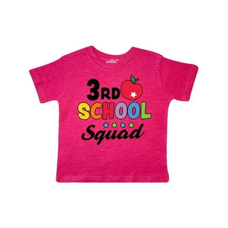 Inktastic 3rd Grade School Squad with Apple and Star Gift Toddler Boy or Toddler Girl T-Shirt
Inktastic 3rd Grade School Squad with Apple and Star Gift Toddler Boy or Toddler Girl T-Shirt