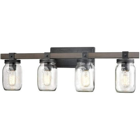 DTLYH Glass Mason Jar Wall Sconces Faux Distressed Metal 3 Light Bath Vanity Lights
DTLYH Glass Mason Jar Wall Sconces Faux Distressed Metal 3 Light Bath Vanity Lights