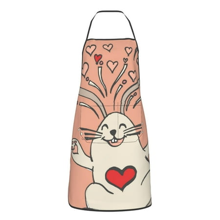 XMXY Chef Aprons with Pockets for Women Men Bunny Funny Easter Waterproof Cooking Kitchen Aprons 28.3 x 20.4 inches
XMXY Chef Aprons with Pockets for Women Men Bunny Funny Easter Waterproof Cooking Kitchen Aprons 28.3 x 20.4 inches