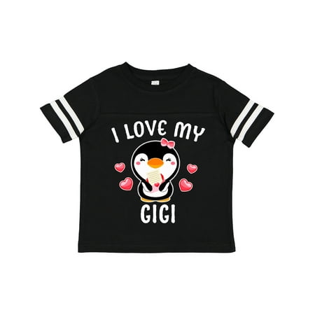 Inktastic I Love My Gigi with Cute Penguin and Hearts Gift Toddler Toddler Girl T-Shirt
Inktastic I Love My Gigi with Cute Penguin and Hearts Gift Toddler Toddler Girl T-Shirt