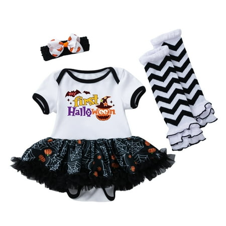 Sobgg25 Newborn Baby Infant Toddler Girls Short Sleeve Halloween Printed Romper Bodysuit Set Outfits
Sobgg25 Newborn Baby Infant Toddler Girls Short Sleeve Halloween Printed Romper Bodysuit Set Outfits