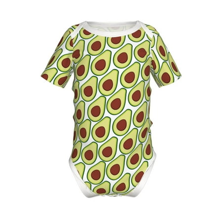 Junzan Avocado Print Short-Sleeve Baby Climbing Clothes Bodysuits for Infant One-Piece for Baby Boys & Girls Baby Clothes Baby Romper with Snap Closure-9M
Junzan Avocado Print Short-Sleeve Baby Climbing Clothes Bodysuits for Infant One-Piece for Baby Boys & Girls Baby Clothes Baby Romper with Snap Closure-9M