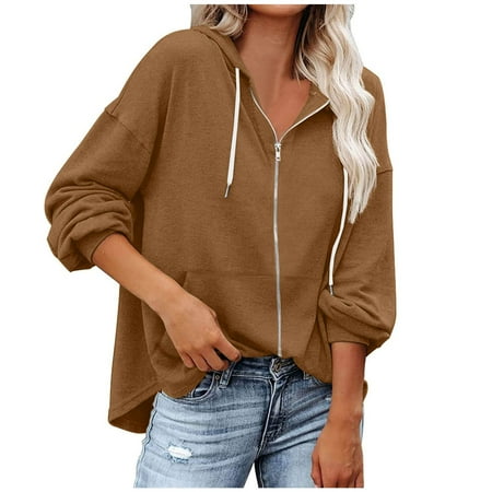 Bospose Winter Sweatshirt Long Sleeve Shirt Women V-Neck Shirt For Women Corset Top Brown Top Fashion Women S Zipper Pullover Tops Hood Blouse Sweatshirt Lady Autumn And Solid Color Zip Sweater Jacket
Bospose Winter Sweatshirt Long Sleeve Shirt Women V-Neck Shirt For Women Corset Top Brown Top Fashion Women S Zipper Pullover Tops Hood Blouse Sweatshirt Lady Autumn And Solid Color Zip Sweater Jacket