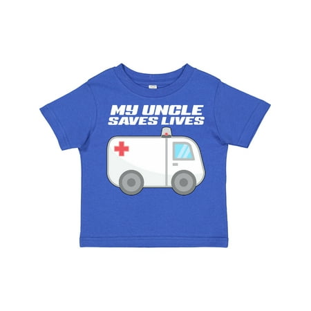 Inktastic My Uncle Saves Lives- Ambulance Gift Toddler Boy or Toddler Girl T-Shirt
Inktastic My Uncle Saves Lives- Ambulance Gift Toddler Boy or Toddler Girl T-Shirt