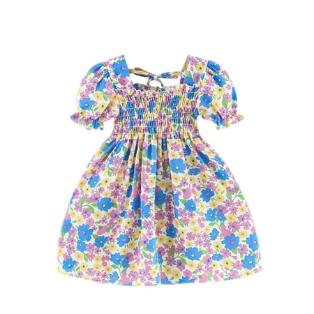 Toddler Baby Girl Princess Dress Toddler Girls Short Sleeve Dresses Kids Floral Printed Princess Dress Clothes
Toddler Baby Girl Princess Dress Toddler Girls Short Sleeve Dresses Kids Floral Printed Princess Dress Clothes