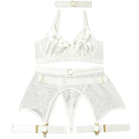 Lingerie For Women Fishnet Bra Underwear Set Pajamas Large Size Underwear Lace Underwear
Lingerie For Women Fishnet Bra Underwear Set Pajamas Large Size Underwear Lace Underwear