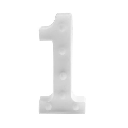LED Number Lights Sign Night Light Number Lamp for Wedding Birthday Christmas Party Decoration (Number 1)
LED Number Lights Sign Night Light Number Lamp for Wedding Birthday Christmas Party Decoration (Number 1)