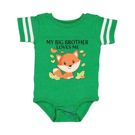 Inktastic My Big Brother Loves Me- Little Fox Gift Baby Boy or Baby Girl Bodysuit
Inktastic My Big Brother Loves Me- Little Fox Gift Baby Boy or Baby Girl Bodysuit