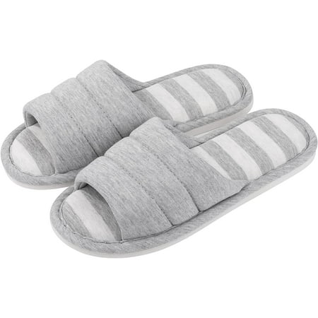 QWZNDZGR Womens Open Toe House Slippers Soft Cotton Indoor Slippers Slip-on Memory Foam Bedroom Slippers Home Shoes
QWZNDZGR Womens Open Toe House Slippers Soft Cotton Indoor Slippers Slip-on Memory Foam Bedroom Slippers Home Shoes