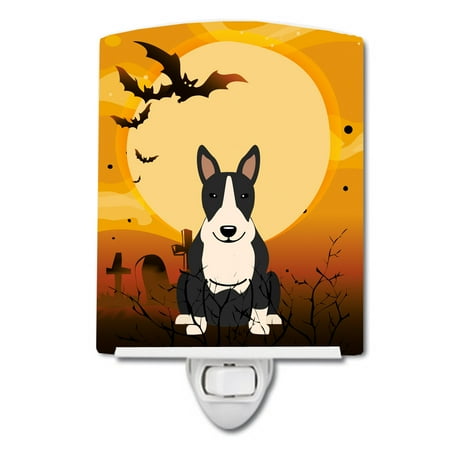 Caroline s Treasures BB4399CNL Halloween Bull Terrier Black White Ceramic Night Light 6x4x3 multicolor
Caroline s Treasures BB4399CNL Halloween Bull Terrier Black White Ceramic Night Light 6x4x3 multicolor