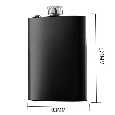 GLFSIL 6/8oz Hip Flask Stainless Steel Whiskey Liquor Pocket Wine Bottle Large Capacity
GLFSIL 6/8oz Hip Flask Stainless Steel Whiskey Liquor Pocket Wine Bottle Large Capacity