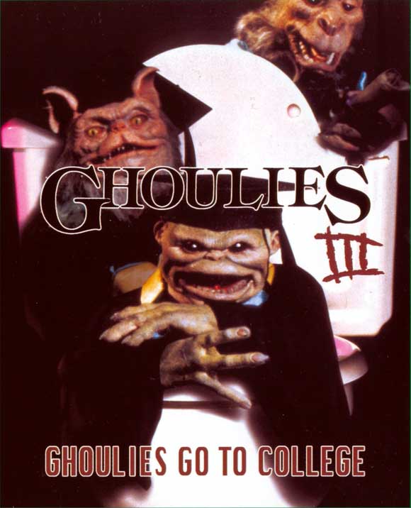 Ghoulies Iii Ghoulies Go To College Poster X Walmart