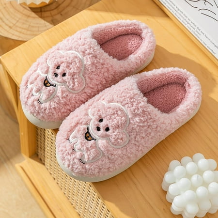 Women Shoes Winter Couples Women Warm Home Baotou Plush Soft Bottom Comfortable Cute Cartoon Pattern Flat Cotton Mop Pink 8.5
Women Shoes Winter Couples Women Warm Home Baotou Plush Soft Bottom Comfortable Cute Cartoon Pattern Flat Cotton Mop Pink 8.5