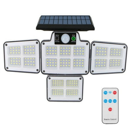 Solar Street Light IP65 Waterproof Dusk To Da-wn With Motion Sensor LED Security Flo-od Light For Parking Lot Remote Control With 228 LED Lamp Beads
Solar Street Light IP65 Waterproof Dusk To Da-wn With Motion Sensor LED Security Flo-od Light For Parking Lot Remote Control With 228 LED Lamp Beads