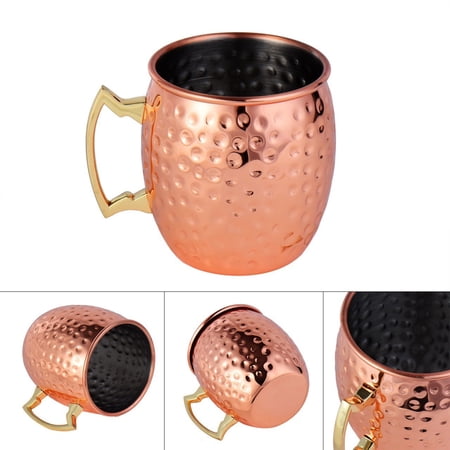 Moscow Mug 18oz Copper Plated Classic Drinking Cup with Handle Home Kitchen Bar Drinkware
Moscow Mug 18oz Copper Plated Classic Drinking Cup with Handle Home Kitchen Bar Drinkware