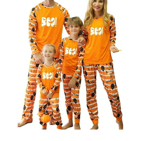 Sunisery Family Matching Pajamas Sets Halloween Pumpkin Sleepwear for Baby Adults Kids Holiday Pjs Set
Sunisery Family Matching Pajamas Sets Halloween Pumpkin Sleepwear for Baby Adults Kids Holiday Pjs Set