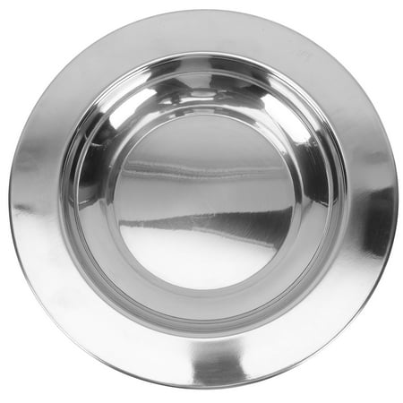 Frcolor 1pc Practical Stainless Steel Plate Lobster Dish Food Plate Round Steak Plate
Frcolor 1pc Practical Stainless Steel Plate Lobster Dish Food Plate Round Steak Plate