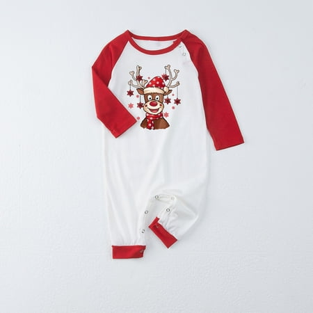 VONCOS Warm Parent-child Clothing Baby Models Fashionable Christmas Print Family European And American Pajamas Parent-child Suit Baby
VONCOS Warm Parent-child Clothing Baby Models Fashionable Christmas Print Family European And American Pajamas Parent-child Suit Baby