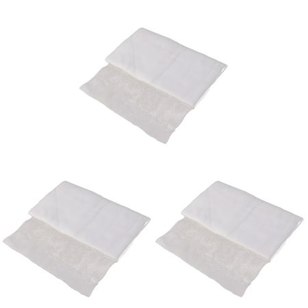 3 pcs Unbleached Cheesecloth Fabric Cotton Cloth for Cheese Cloth Absorbent Gauze (92x183CM)
3 pcs Unbleached Cheesecloth Fabric Cotton Cloth for Cheese Cloth Absorbent Gauze (92x183CM)