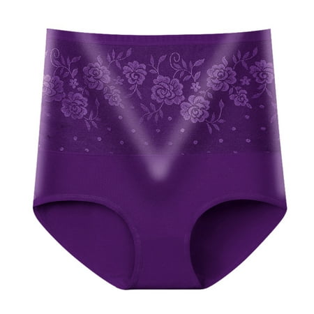 Spdoo Women s High-Waist Tummy Control Panties Cotton Briefs Rose Jacquard Ladies Panty Lingerie Underwear
Spdoo Women s High-Waist Tummy Control Panties Cotton Briefs Rose Jacquard Ladies Panty Lingerie Underwear