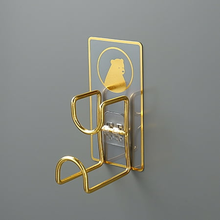 YOZUMD Washbasin Hook Storing Punch-free Great Light Luxury Basin Storage Rack