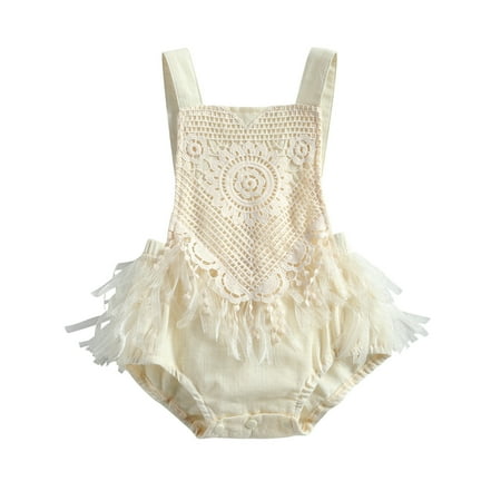 Mioliknya Baby Girls Suspender Sweet Lace Tassel Backless Lace-Up Triangle Romper
Mioliknya Baby Girls Suspender Sweet Lace Tassel Backless Lace-Up Triangle Romper