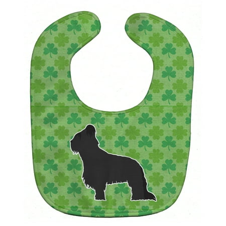 Carolines Treasures BB6431BIB Briard Shamrocks Baby Bib 10 x 13 multicolor