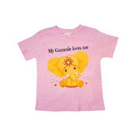 Inktastic Etana Gammie loves me Gift Toddler Boy or Toddler Girl T-Shirt