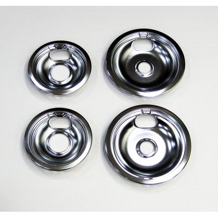 Supco DP2267 Range Burner Drip Pan Bowl Bib Set for GE 2 of WB32X107 2 of WB32X106 Chrome
Supco DP2267 Range Burner Drip Pan Bowl Bib Set for GE 2 of WB32X107 2 of WB32X106 Chrome